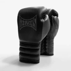 Geezers Hammer Training/Spar Boxing Gloves 2.0 - Lace -Empire Sales Store lace black grey