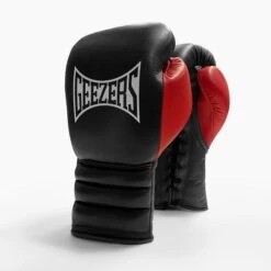 Geezers Hammer Training/Spar Boxing Gloves 2.0 - Lace -Empire Sales Store lace black red