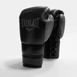 Everlast Powerlock2 Pro Training Boxing Gloves - Lace -Empire Sales Store lace black