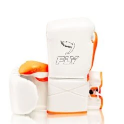 Fly Superlace X Boxing Gloves 24 Fly Superlace X Boxing Gloves -Empire Sales Store lace white orange 1