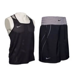 Nike Competition Boxing Shorts & Vest Set -Empire Sales Store nike shorts vest black