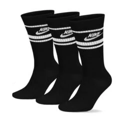 Nike Essential Socks - 3 Pack -Empire Sales Store nike sock black
