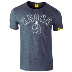 Kronk Gloves Outline Slim Fit T-Shirt -Empire Sales Store outline tee navy