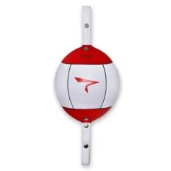 Phenom Boxing DB-1 Double End Rebound Bag - White/Red (7") -Empire Sales Store phenom boxing db 1 double end bag white 2