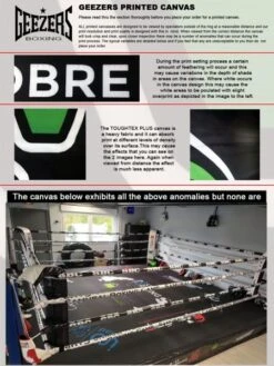 Geezers Printed Boxing Ring Canvas 8 Geezers Printed Boxing Ring Canvas -Empire Sales Store printed canvas