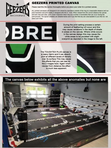 Geezers Printed Boxing Ring Canvas 5 Geezers Printed Boxing Ring Canvas - Image 3