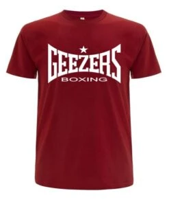 Geezers Large Logo T-Shirt -Empire Sales Store red white t shirt 3