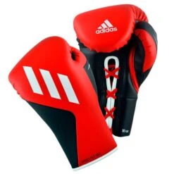 Adidas TILT 350 Pro Boxing Gloves - Lace -Empire Sales Store red black lace 1