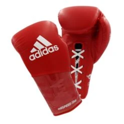 Adidas AdiSpeed Boxing Gloves - Lace -Empire Sales Store red lace