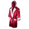 Cleto Reyes Boxing Robe With Hood -Empire Sales Store rhrb rd wh 1 4