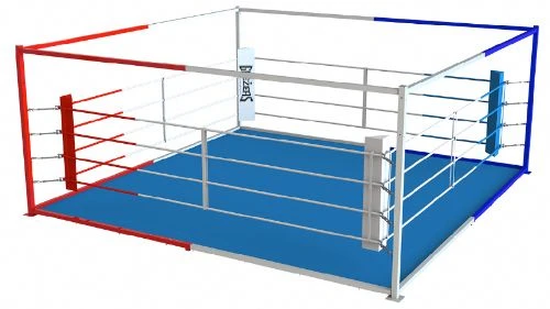Geezers Freestanding Floor Boxing Ring (With Flooring) 3 Geezers Freestanding Floor Boxing Ring (With Flooring)