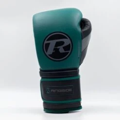 Ringside Pinnacle Series Boxing Gloves - Velcro -Empire Sales Store ringside green black velcro 1