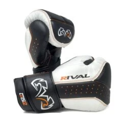 Rival RB10 Intelli-Shock Bag Boxing Gloves 15 Rival RB10 Intelli-Shock Bag Boxing Gloves -Empire Sales Store rv115 black white 1