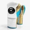 Salvador Professional Fight Gloves 2 Salvador Professional Fight Gloves -Empire Sales Store salvador white gold aqua
