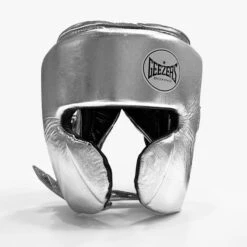Geezers Elite Pro Headguard 2.0 -Empire Sales Store silver cheek