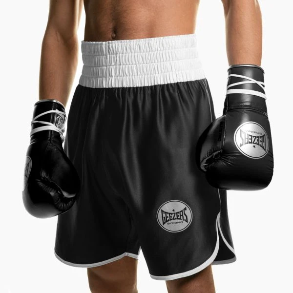 Suzi Wong X Geezers Contrast Satin Boxing Shorts 3 Suzi Wong X Geezers Contrast Satin Boxing Shorts