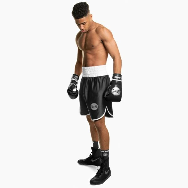 Suzi Wong X Geezers Contrast Satin Boxing Shorts 4 Suzi Wong X Geezers Contrast Satin Boxing Shorts - Image 2