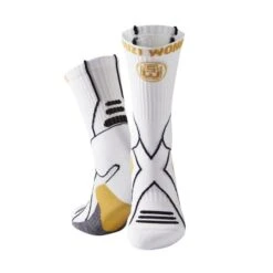 Suzi Wong X Sole Boxing Socks -Empire Sales Store sw2101 white gold black