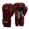 TITLE Old School Leather Bag Gloves -Empire Sales Store tb137 maroon 1