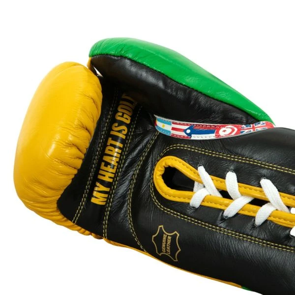 TITLE WBC Jose Sulaiman Leather Fight Gloves 5 TITLE WBC Jose Sulaiman Leather Fight Gloves - Image 3