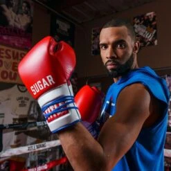 TITLE Boxing Sugar Ray Leonard Signature Leather Sparring Gloves -Empire Sales Store tb165 10