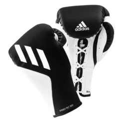 Adidas TILT 350 Pro Boxing Gloves - Lace -Empire Sales Store tilt black white lace