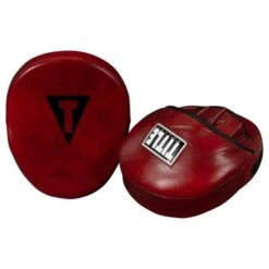 TITLE Boxing Blood Red Leather Punch Mitts -Empire Sales Store title boxing blood red leather punch mitts 3