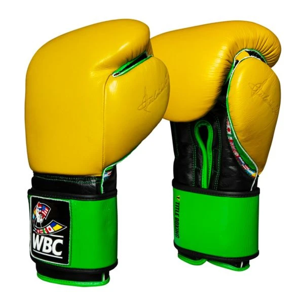 TITLE Boxing WBC Jose Sulaiman Training Gloves 3 TITLE Boxing WBC Jose Sulaiman Training Gloves