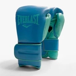 Everlast Powerlock2 Pro Training Boxing Gloves - Hook & Loop -Empire Sales Store velcro blue 1