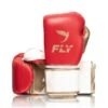 Fly Superloop Lightning Boxing Gloves -Empire Sales Store velcro red gold 1