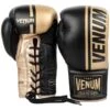 Venum Shield Boxing Gloves - Lace -Empire Sales Store venum 03806 126 8oz venum 03806 126 8oz galery image 3 shield gold lacets 2 2