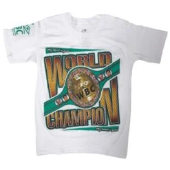 WBC 2015 Championship Belt T-shirt -Empire Sales Store wbc 2015 championship belt t shirt white