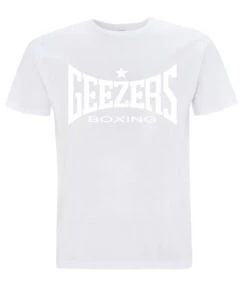 Geezers Large Logo T-Shirt -Empire Sales Store white white t shirt 3