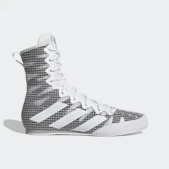 Adidas Box Hog 4 Boxing Boots -Empire Sales Store white grey 1