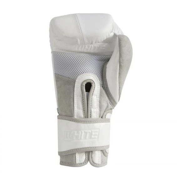 TITLE White Heavy Bag Gloves 5 TITLE White Heavy Bag Gloves - Image 3