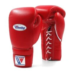Winning MS Training Lace Boxing Gloves -Empire Sales Store winning boxing gloves lace red