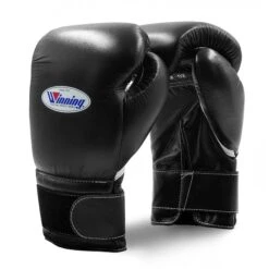 Winning MS Training Velcro Boxing Gloves -Empire Sales Store winning boxing gloves velcro black