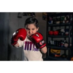 TITLE Boxing Youth Bag Gloves 7 TITLE Boxing Youth Bag Gloves -Empire Sales Store ytbbg rd bk